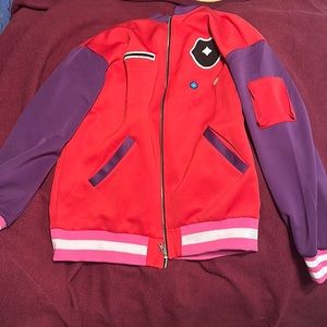 Rika kawaii wonder egg priority anime cosplay zip up jacket